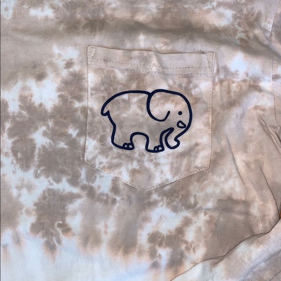 Ivory Ella long sleeve tie- dyed T-shirt - Picture 7 of 7